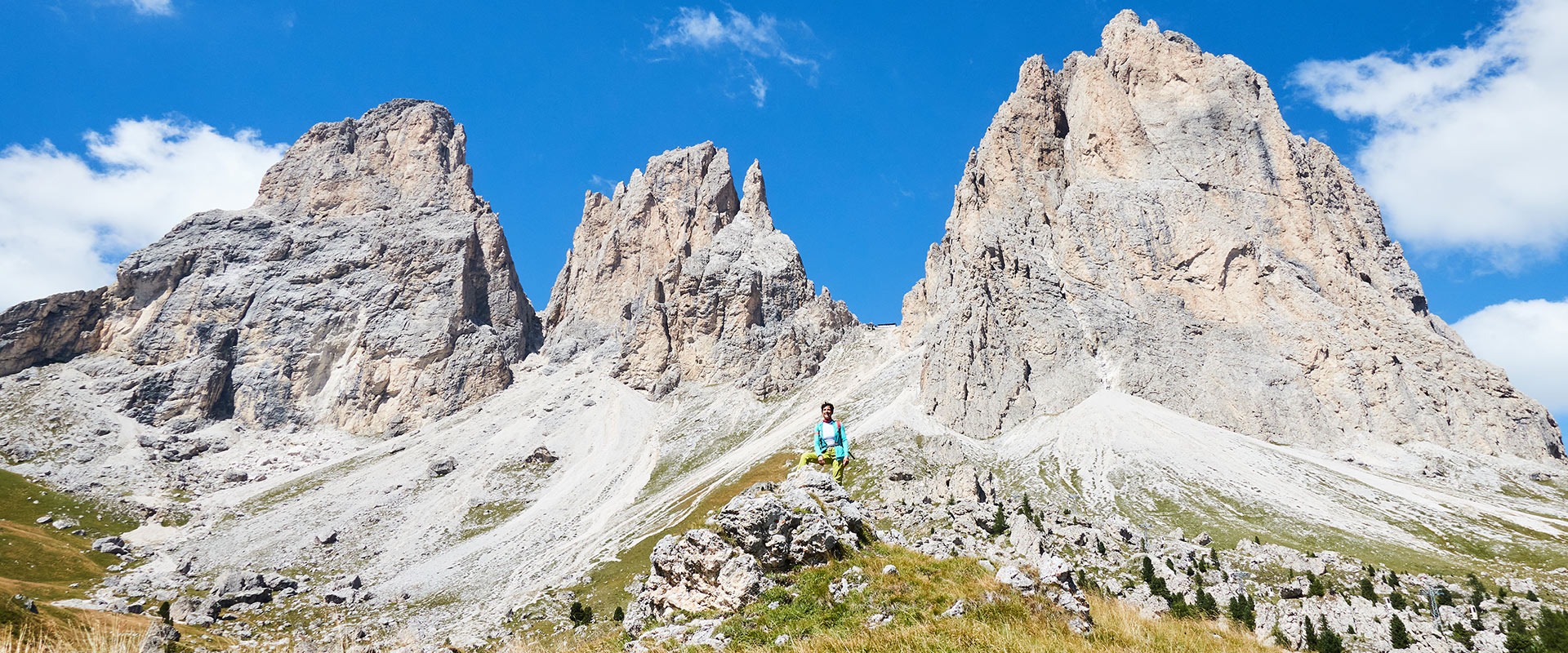 Climbing Val Gardena - Sassolungo