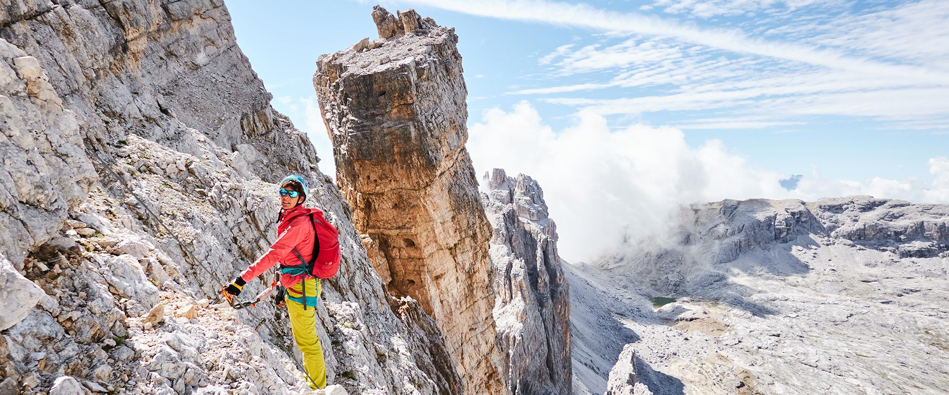 Mountain guide Dolomites