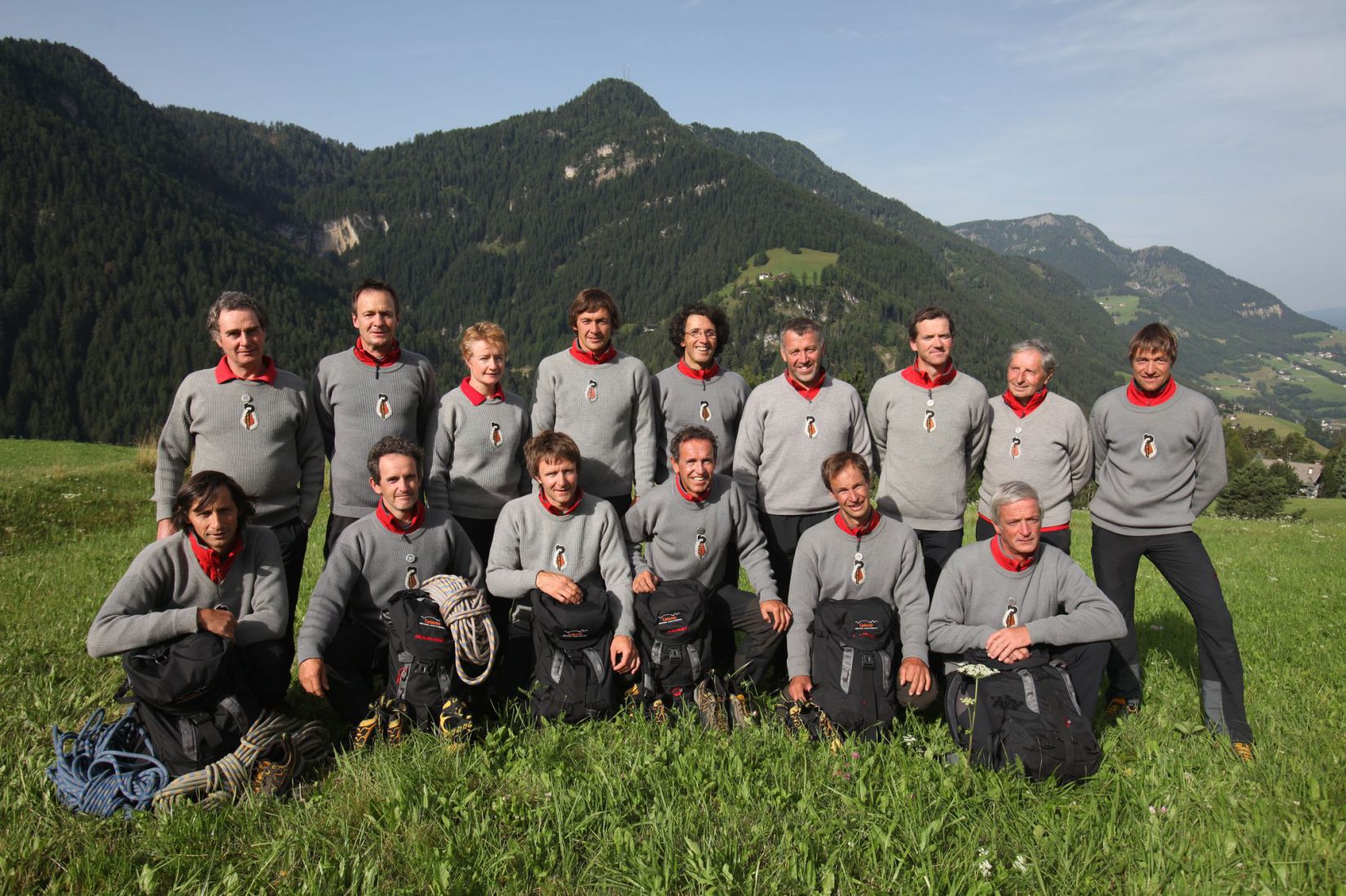 Die Bergf&uuml;hrer Catores im Sommer 2012