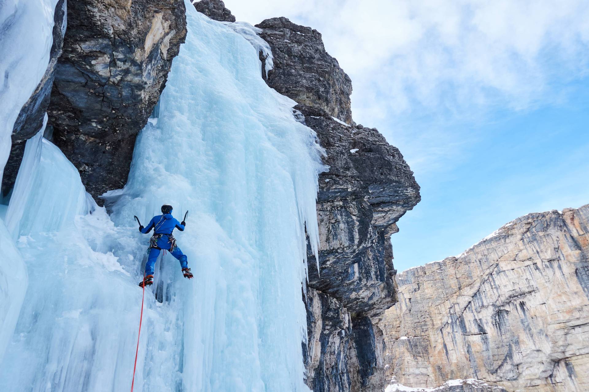 Catores Dolomites Guides - Eisklettern rund um Gr&ouml;den