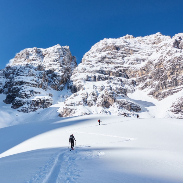 Cristallo - Skitouren um Cortina - Anspruchsvolle Skitouren mit Bergf&uuml;hrer - Catores
