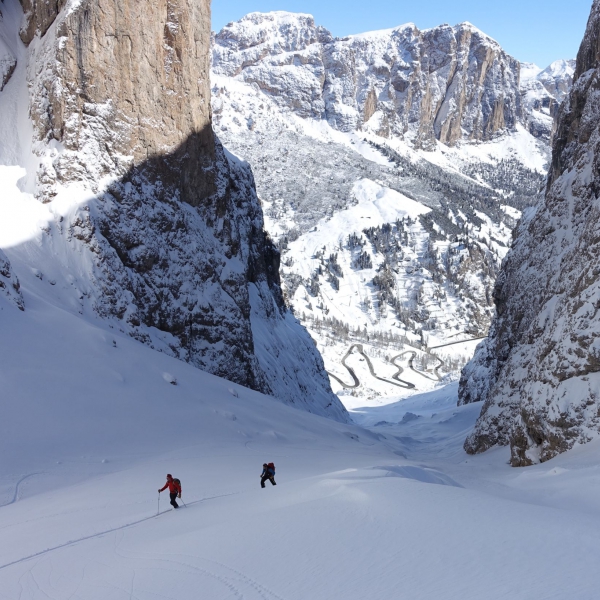 Val Setus am Sella - Anspruchsvolle Skitouren mit Bergf&uuml;hrer - Catores