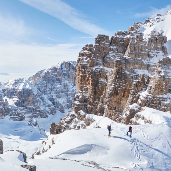 Brenta Dolomiten - Individuelle Skitour mit Bergf&uuml;hrer - Catores