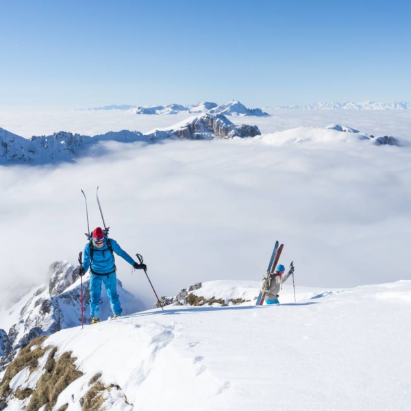 Dolomitengenuss pur - Punta l'Ort - Individuelle Skitour mit Bergf&uuml;hrer - Catores