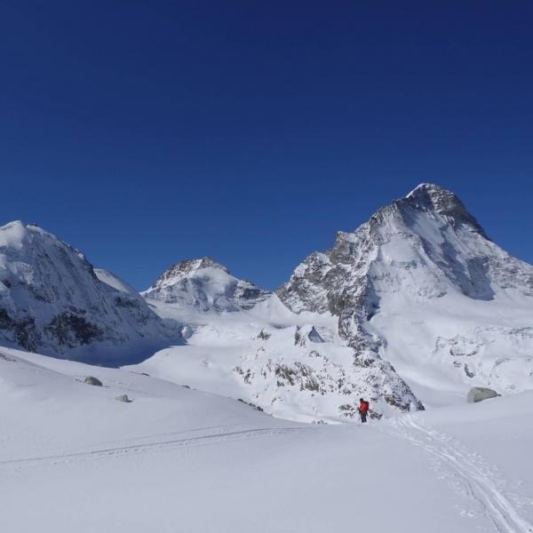 Ascent to the Blanc de Moming - Tour du Ciel &ndash; Valais Ski Traverse with a Mountain Guide - Catores