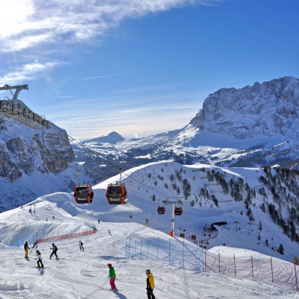 Dantercepies - Skifahren auf der Sellaronda - Privater Skif&uuml;hrer Gr&ouml;den - Catores