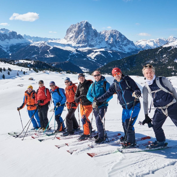 Gruppentouren Skiguiding Gr&ouml;den - Privater Skif&uuml;hrer Gr&ouml;den - Catores