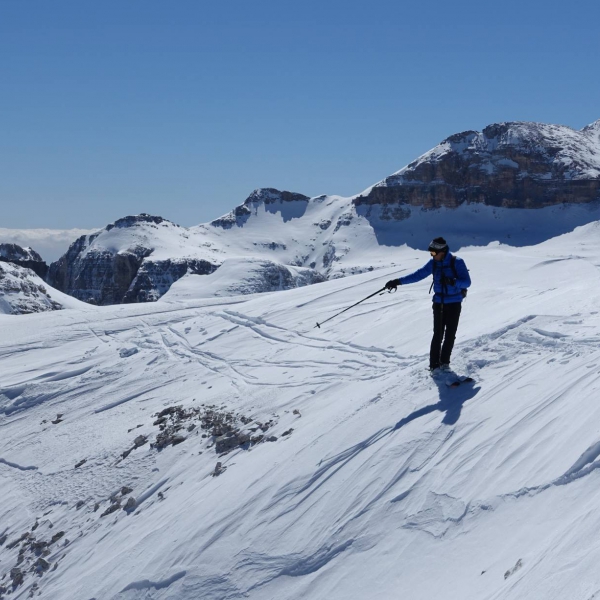 Sella Freeride - Sella-Couloirs - Guided freeride in the Sella - Catores