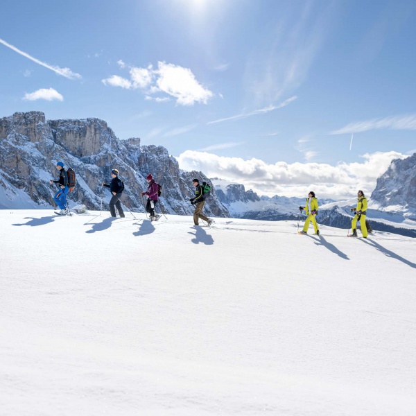 Camminata con le ciaspole - Seceda - Ciaspolata sotto le Odle - Seceda - Catores