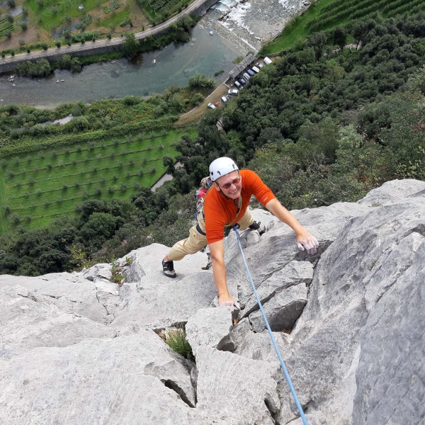 Genussklettern im Sarcatal - Klettertrip Arco - Dolce Vita und Klettern mit Bergf&uuml;hrer - Catores