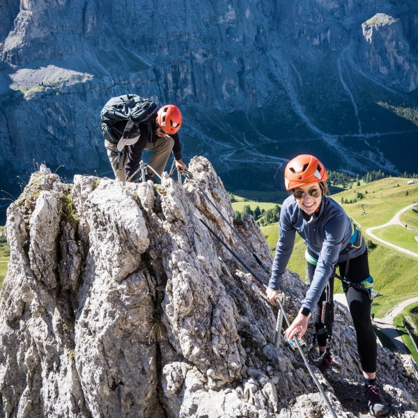 Kleine Cir oberhalb Dantercepies - Kleine Cirspitze - Gef&uuml;hrter Einsteigerklettersteig - Catores