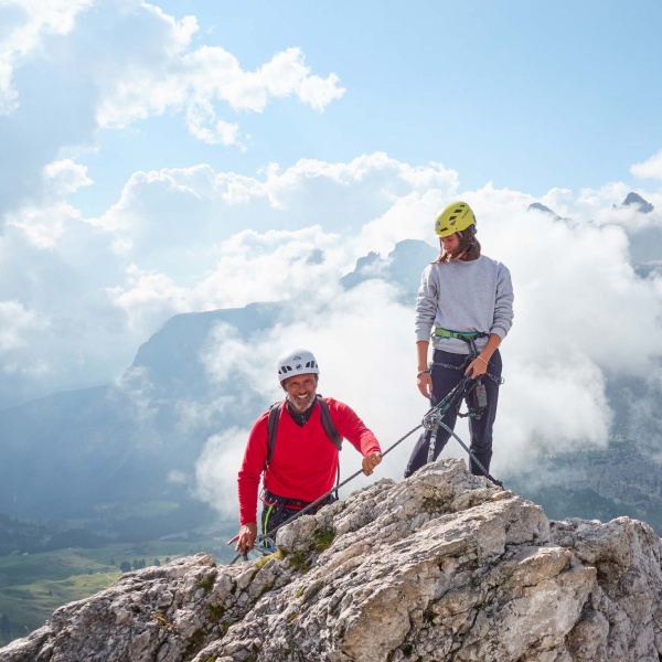 Klettersteige mit Catores - Kleine Cirspitze - Gef&uuml;hrter Einsteigerklettersteig - Catores