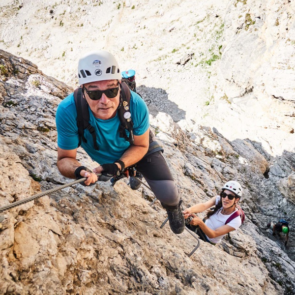 Via Ferrata Val Gardena - P&ouml;ssnecker Via Ferrata - A Classic on the Sella Massif - Catores