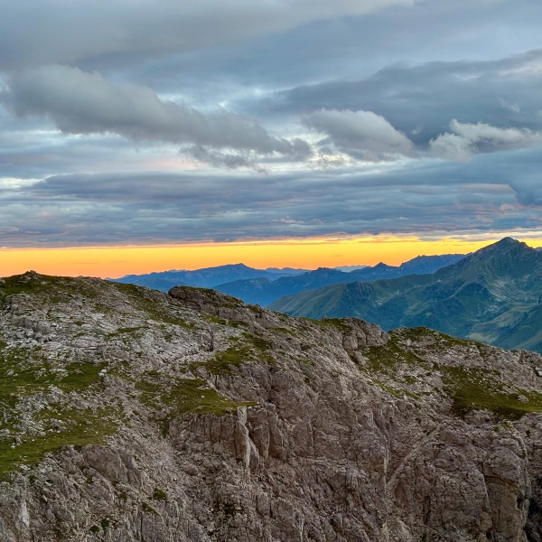 Abendstimmung in den Pale - Cima della Madonna - Schleierkante - Catores