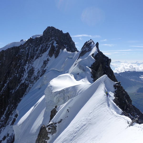 Aguille de Rochefort - Rochefortgrat - Gef&uuml;hrte 4000er der Alpen - Catores