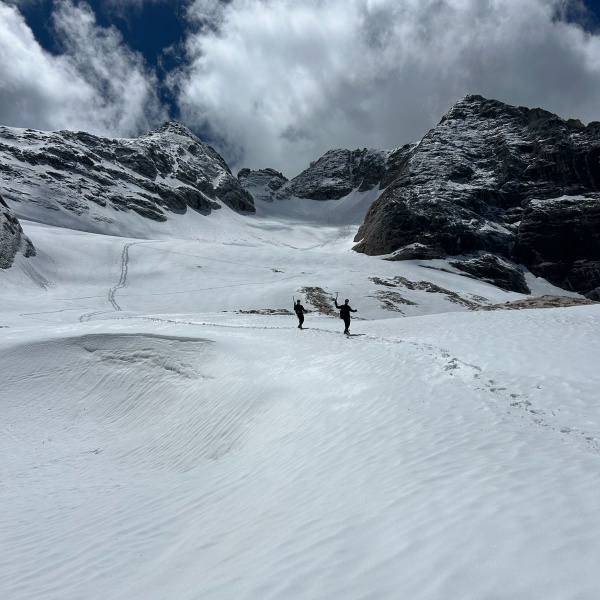 Feeling di alta montagna nelle Dolomiti - Marmolada - Via Normale con guida alpina - Catores